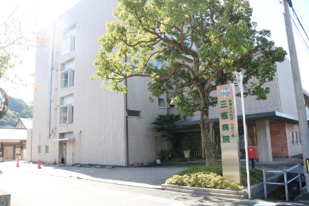 三瓶病院の建物